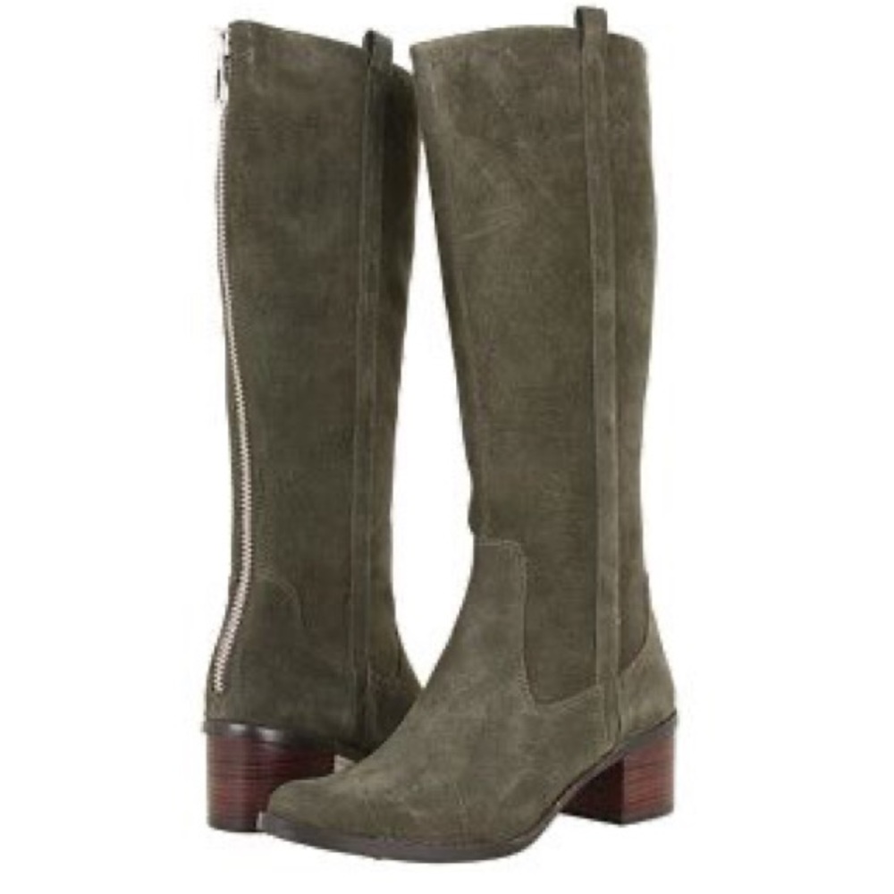 Calvin Klein Haydee Olive Suede